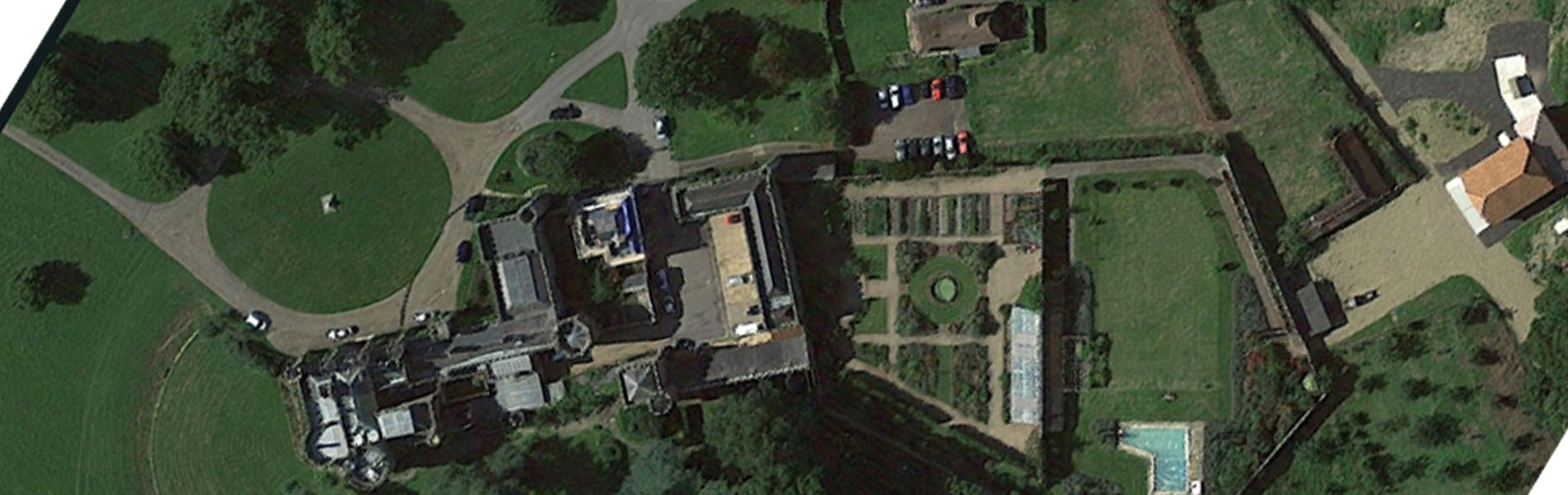 knepp castle from Google Maps